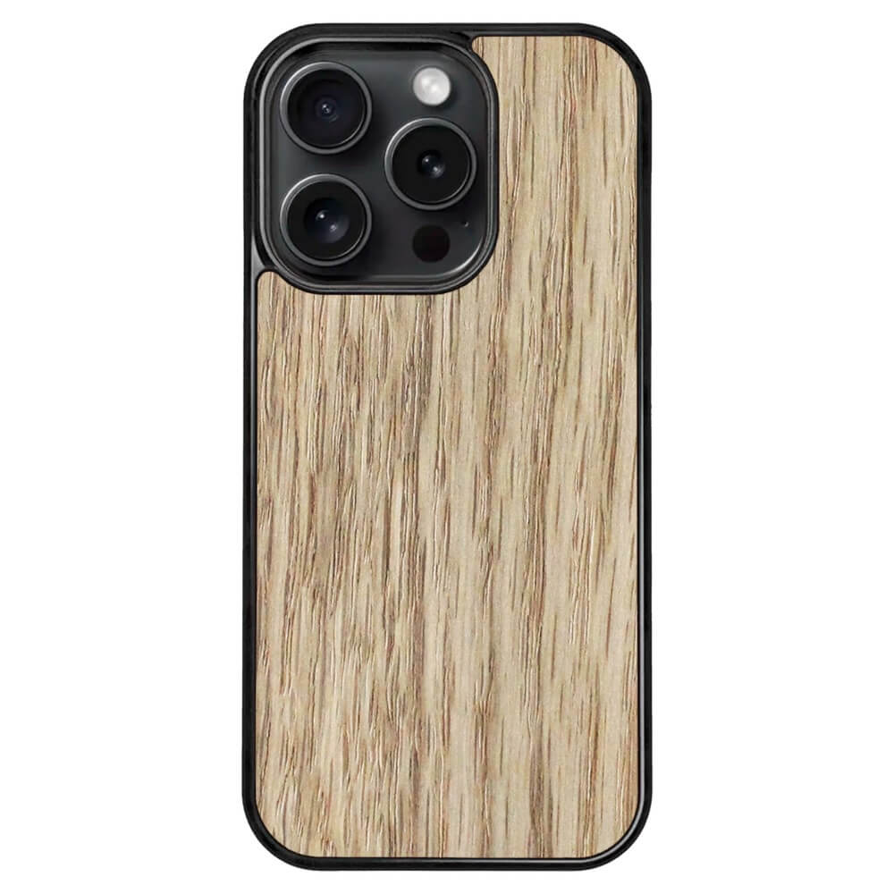 Oak Wood iPhone 15 Pro Case