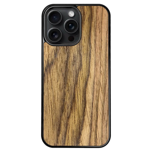 European walnut iPhone 14 Pro Max Case