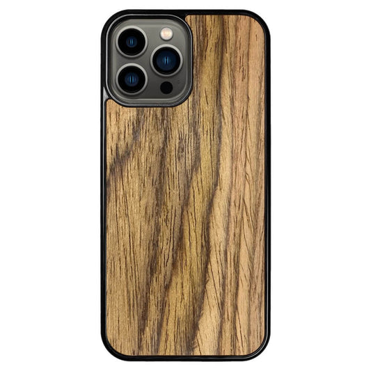 European walnut iPhone 13 Pro Max Case