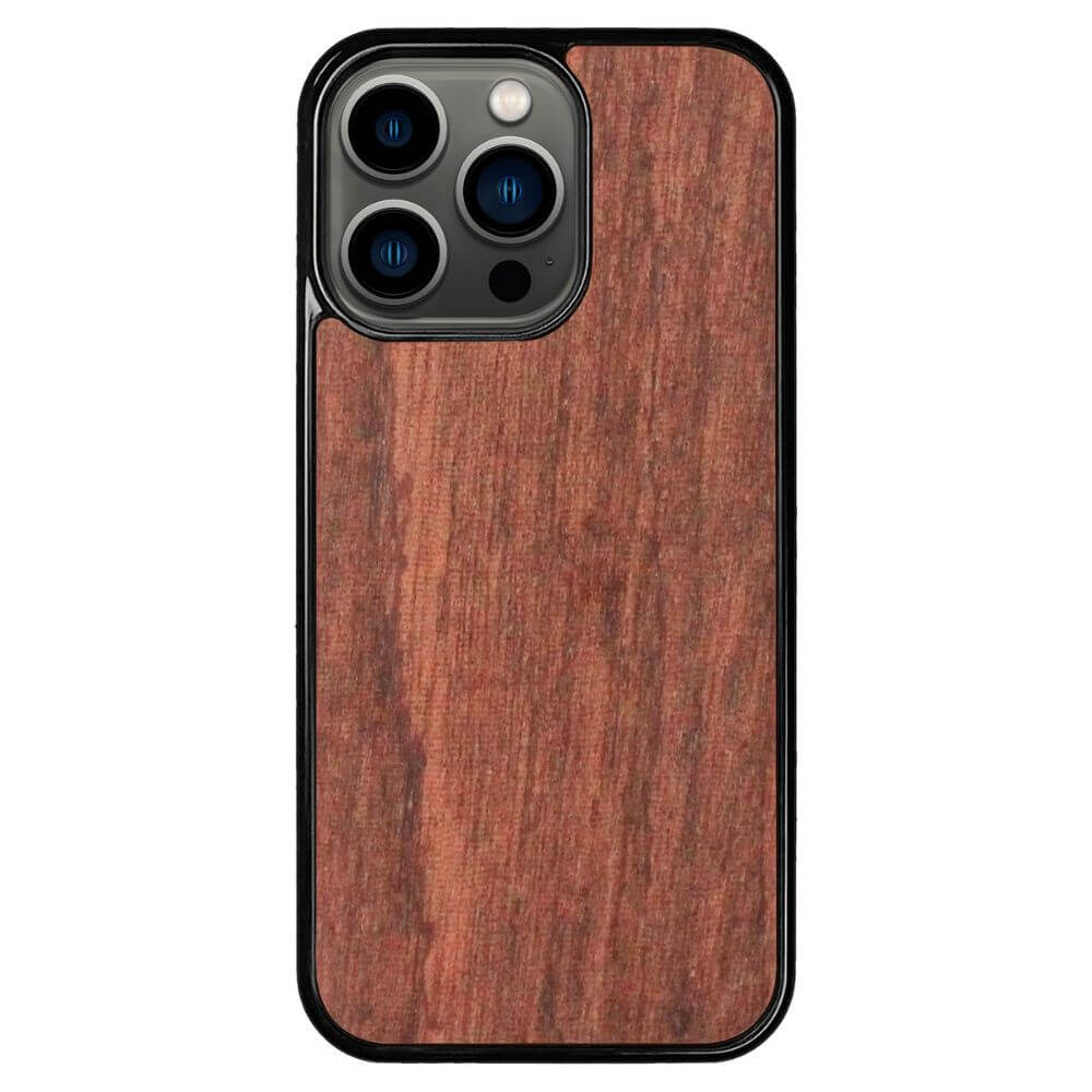 Sapele Wood iPhone 13 Pro Case
