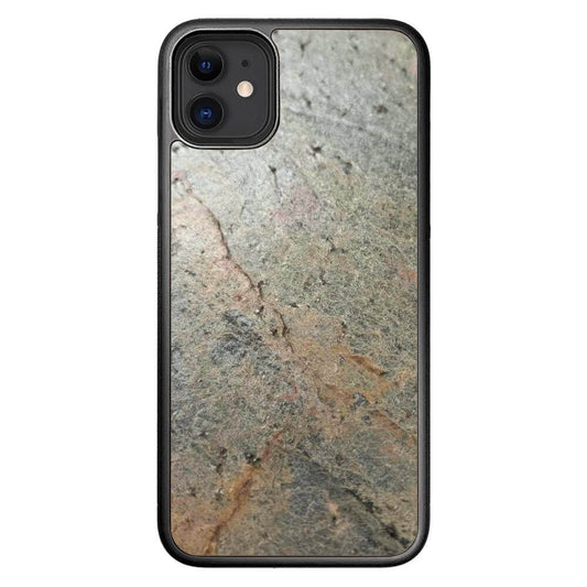 Silver Green Stone iPhone 11 Case