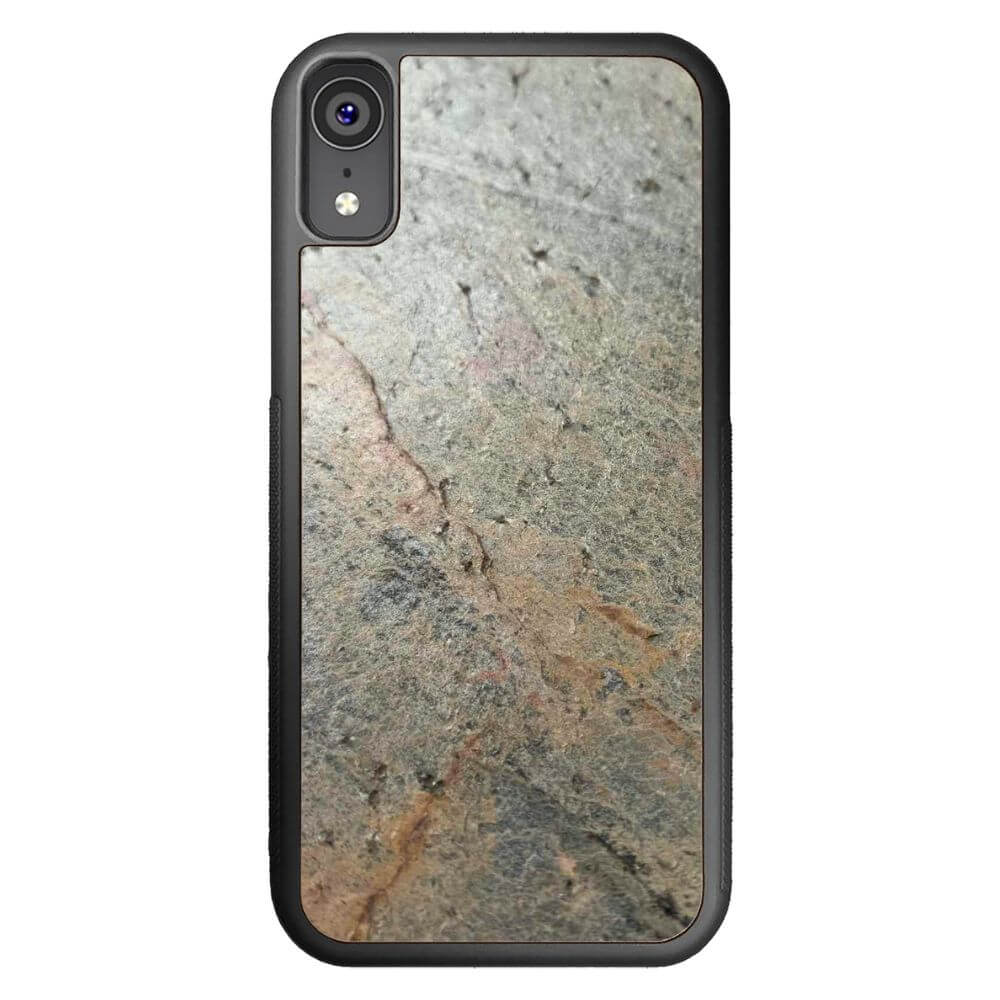 Silver Green Stone iPhone XR Case