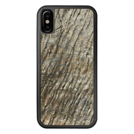 Silver Brown Stone iPhone XS Case