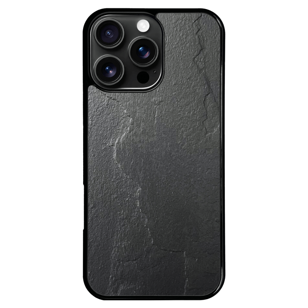 Black Stone iPhone 16 Pro Max Case