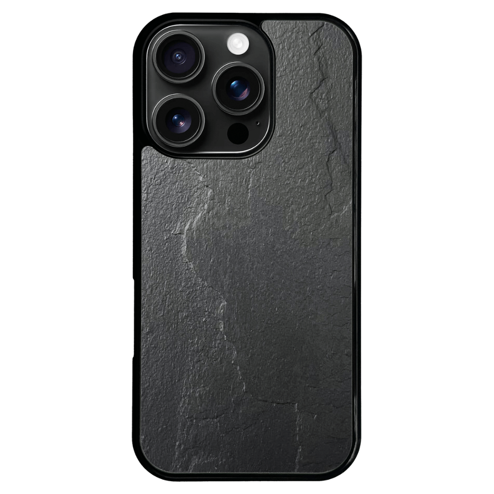 Black Stone iPhone 16 Pro Case