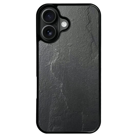 Black Stone iPhone 16 Case