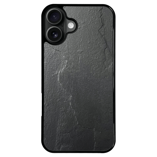 Black Stone iPhone 16 Plus Case