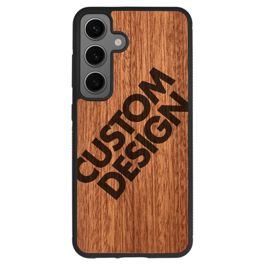 Custom Design Sapele Samsung Galaxy Case