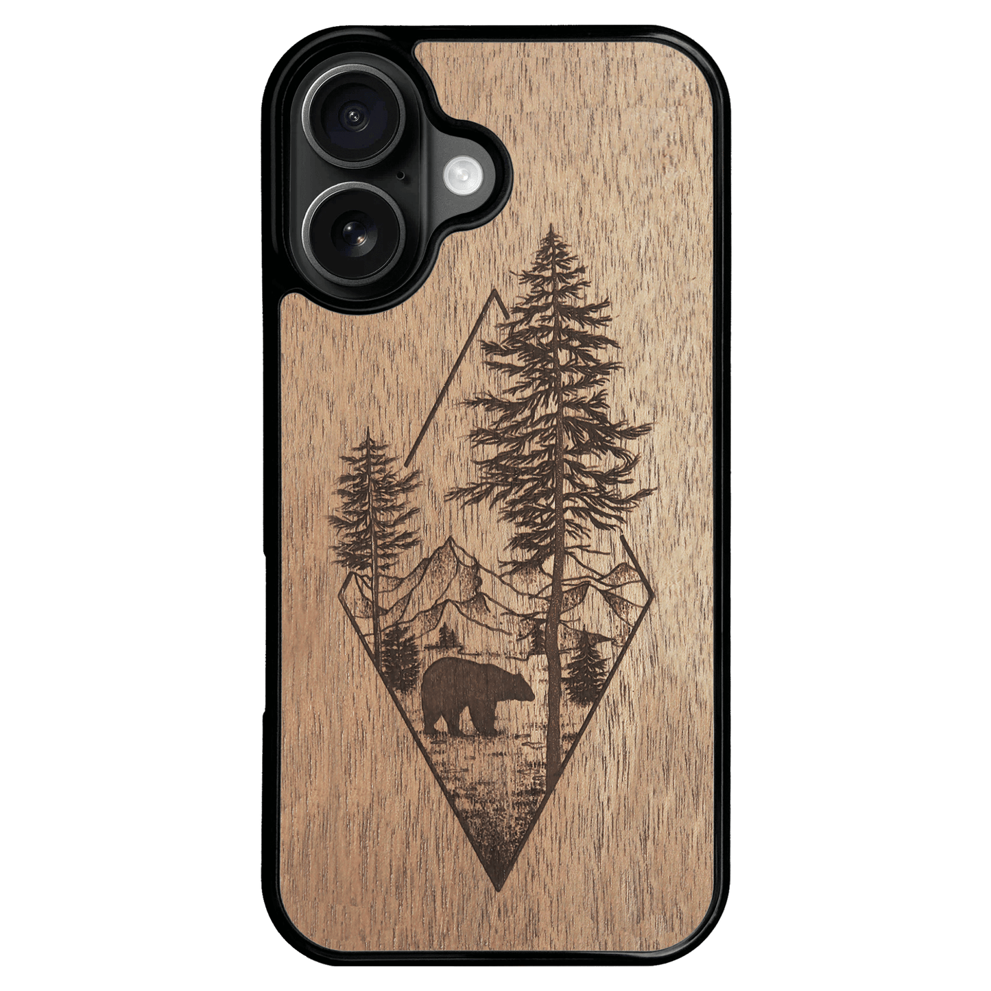 Woodland Bear - iPhone 16 MagSafe Case