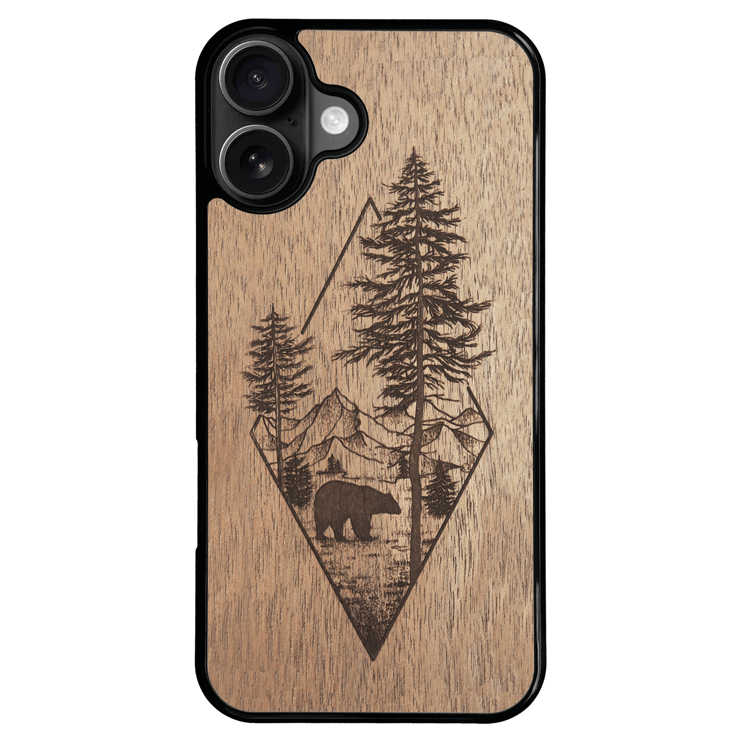 Woodland Bear - iPhone 16 Plus MagSafe Case