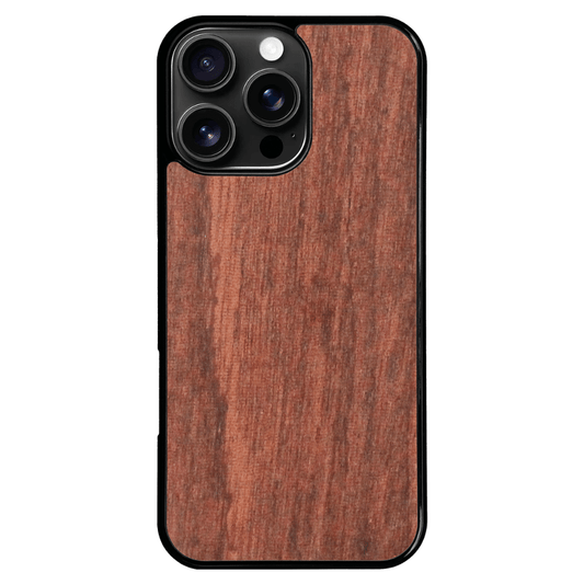 Sapele Wood iPhone 16 Pro Max Case