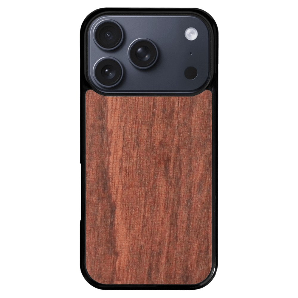 Sapele Wood iPhone 17 Pro Case