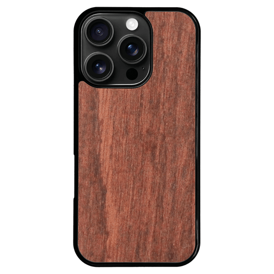 Sapele Wood iPhone 16 Pro Case