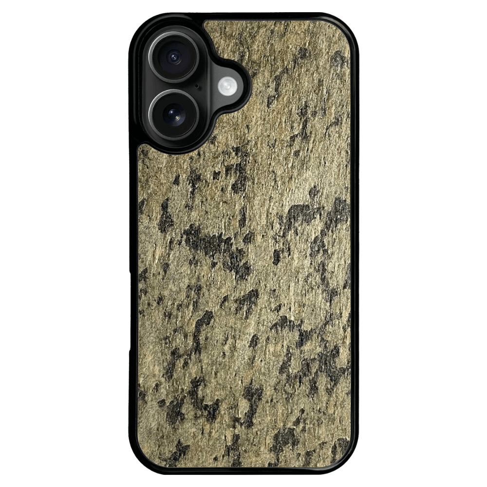 Golden Black Stone iPhone 16 Case