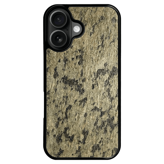 Golden Black Stone iPhone 16 Case