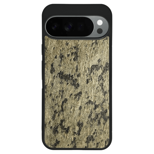 Golden Black Stone Pixel 10 Pro Case