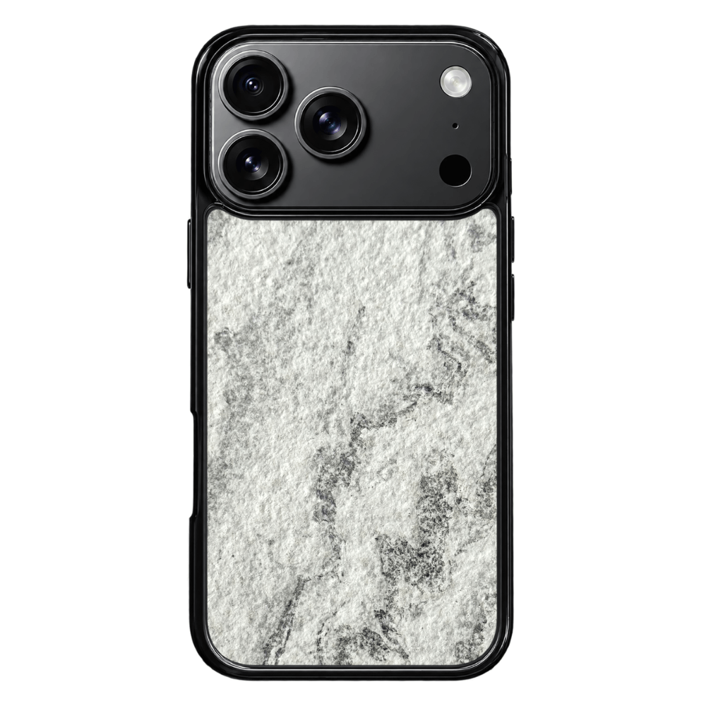 Arctic Storm Stone iPhone 18 Pro Case