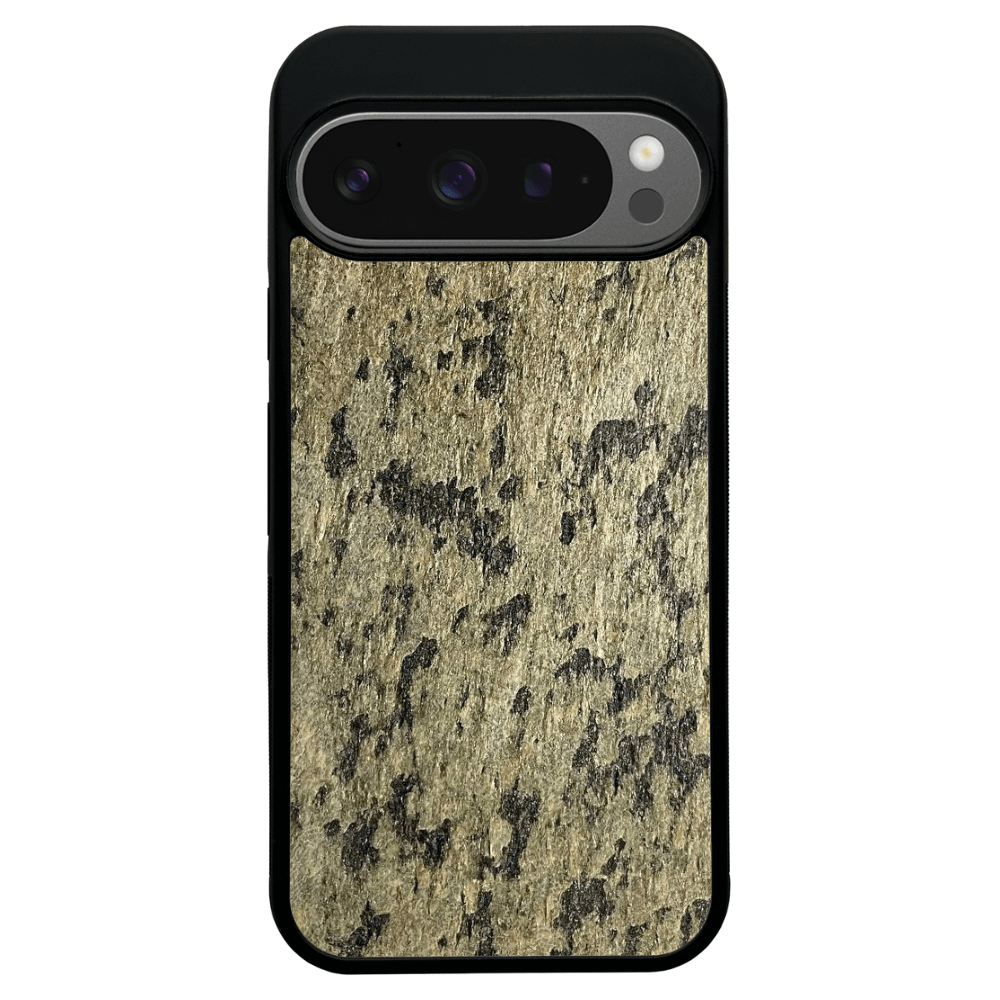 Golden Black Stone Pixel 9 Pro Case