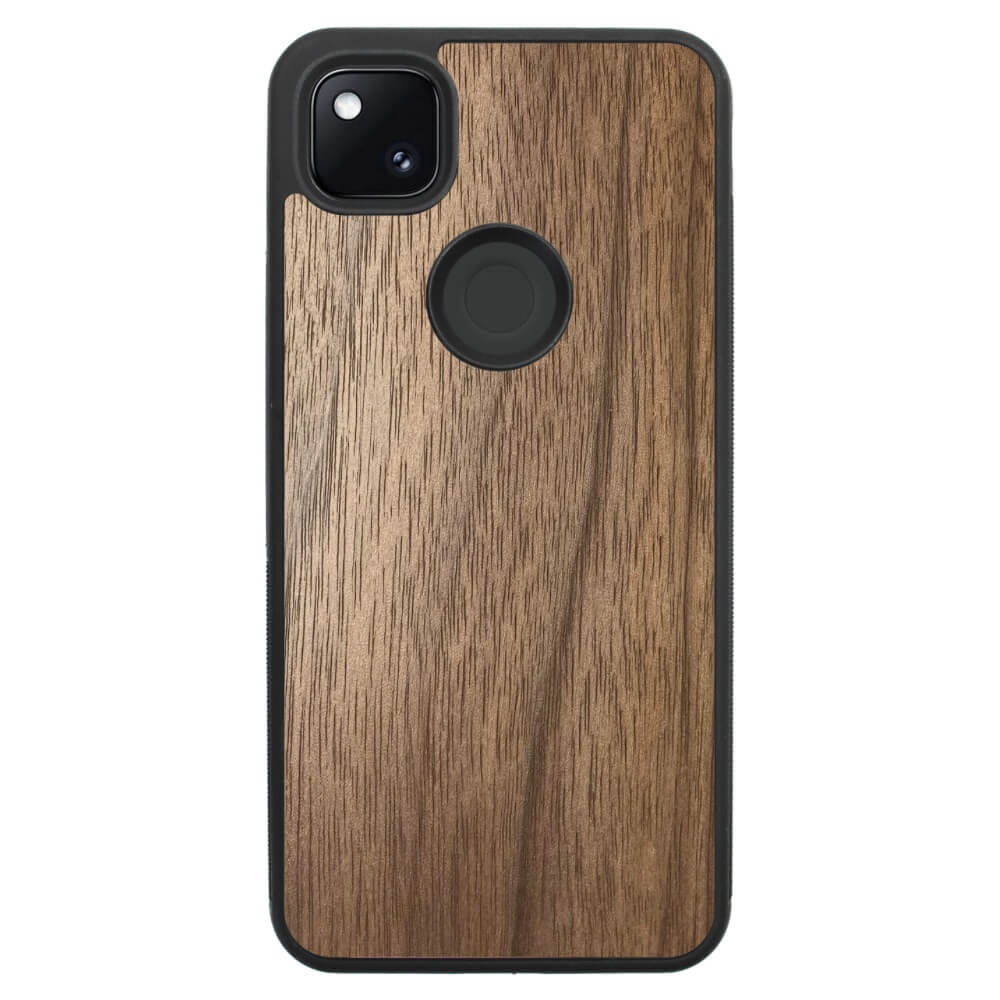 American walnut Pixel 4A Case