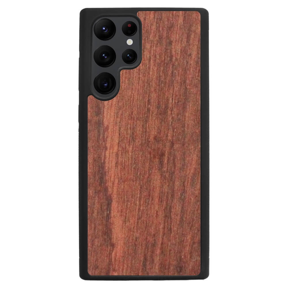 Sapele Wood Galaxy S22 Ultra Case
