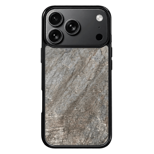 Silver Brown Stone iPhone 18 Pro Case