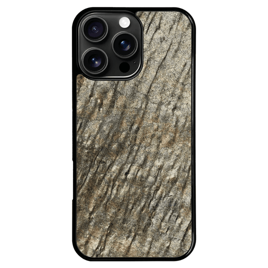 Silver Brown Stone iPhone 16 Pro Max Case