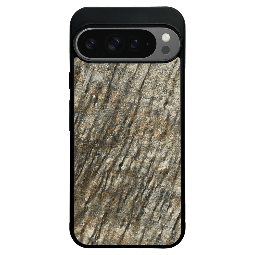 Silver Brown Stone Pixel 9 Pro XL Case