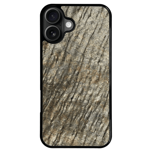 Silver Brown Stone iPhone 16 Plus Case