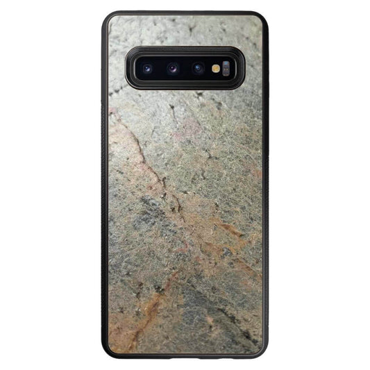 Silver Green Stone Galaxy S10 Case