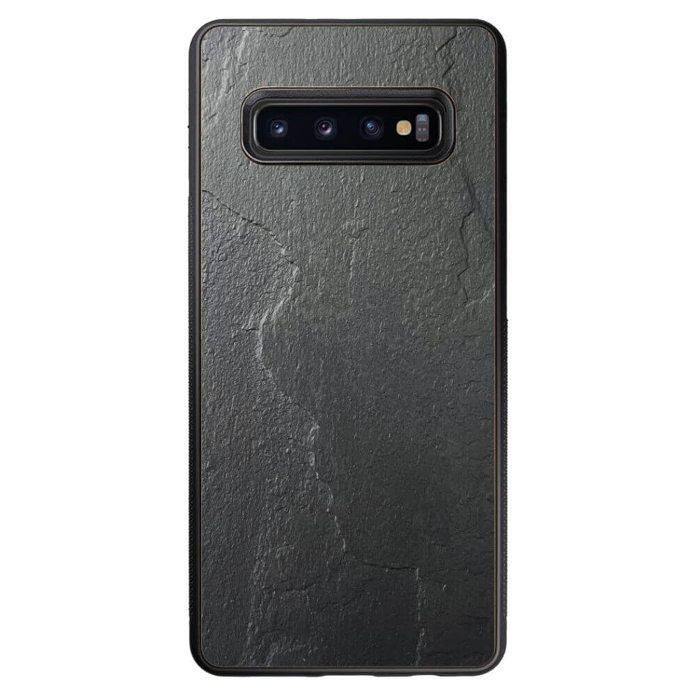 Black Stone Galaxy S10 Plus Case