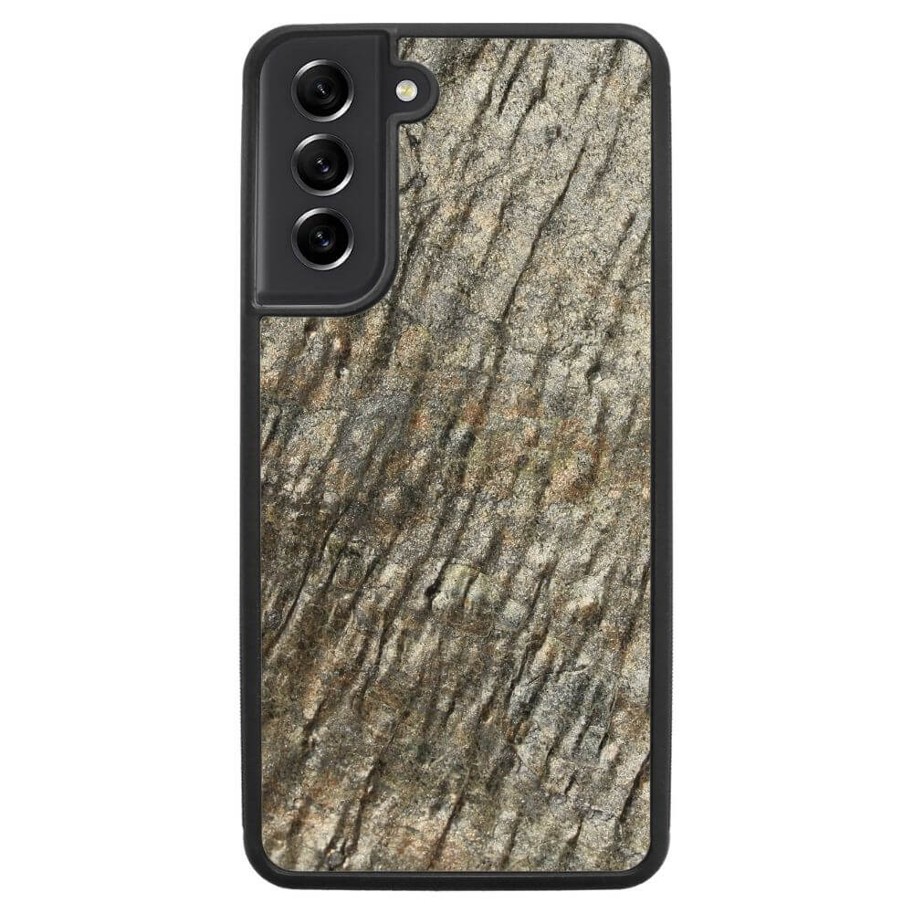 Silver Brown Stone Galaxy S21 FE Case