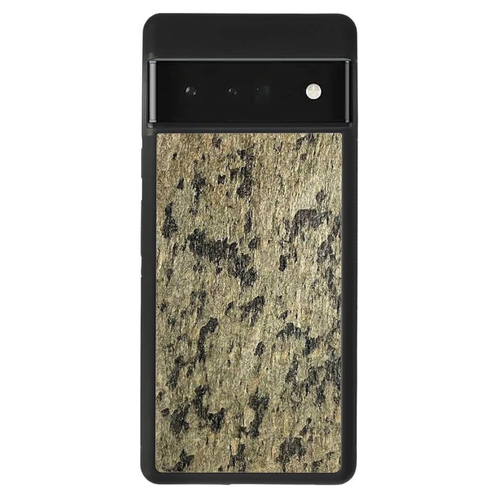 Golden Black Stone Pixel 6 Pro Case