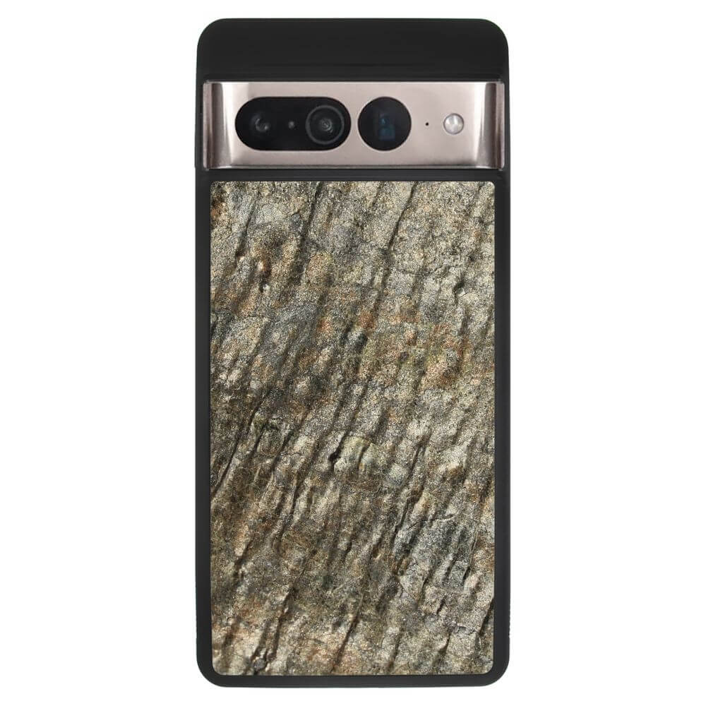 Silver Brown Stone Pixel 7 Pro Case