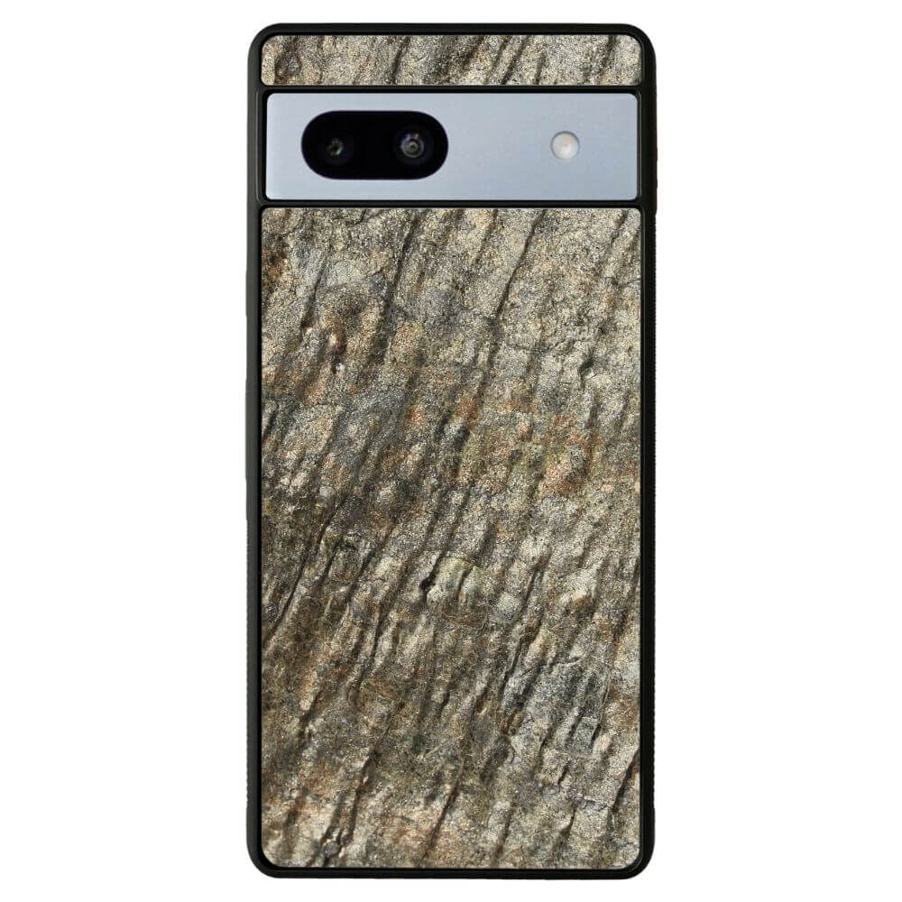 Silver Brown Stone Pixel 7A Case