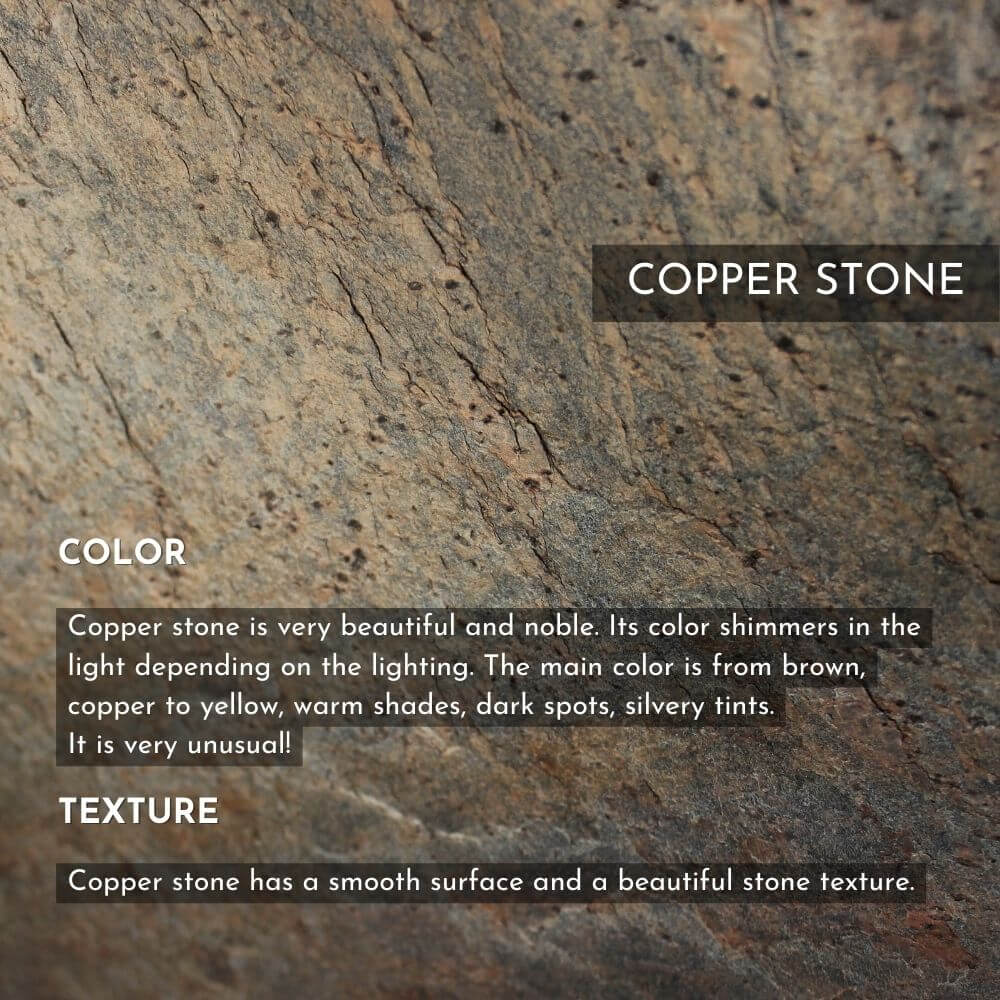 Copper Stone iPhone 15 Pro Case