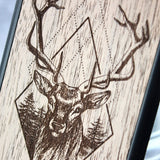 Deer design WOODGRAW