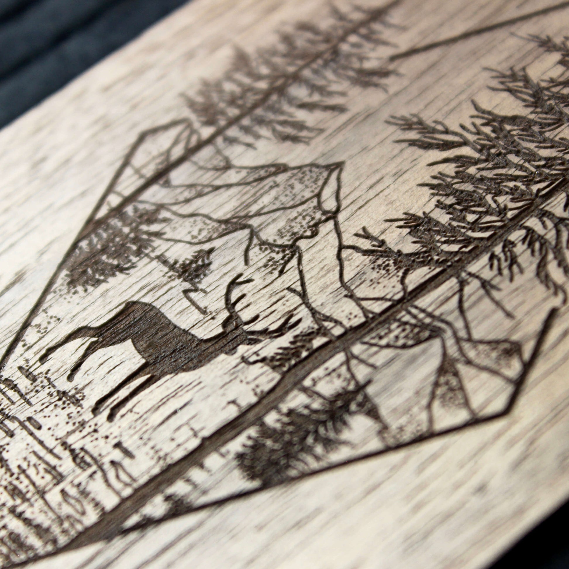deer woodland design
