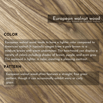 European walnut Wood Galaxy Case