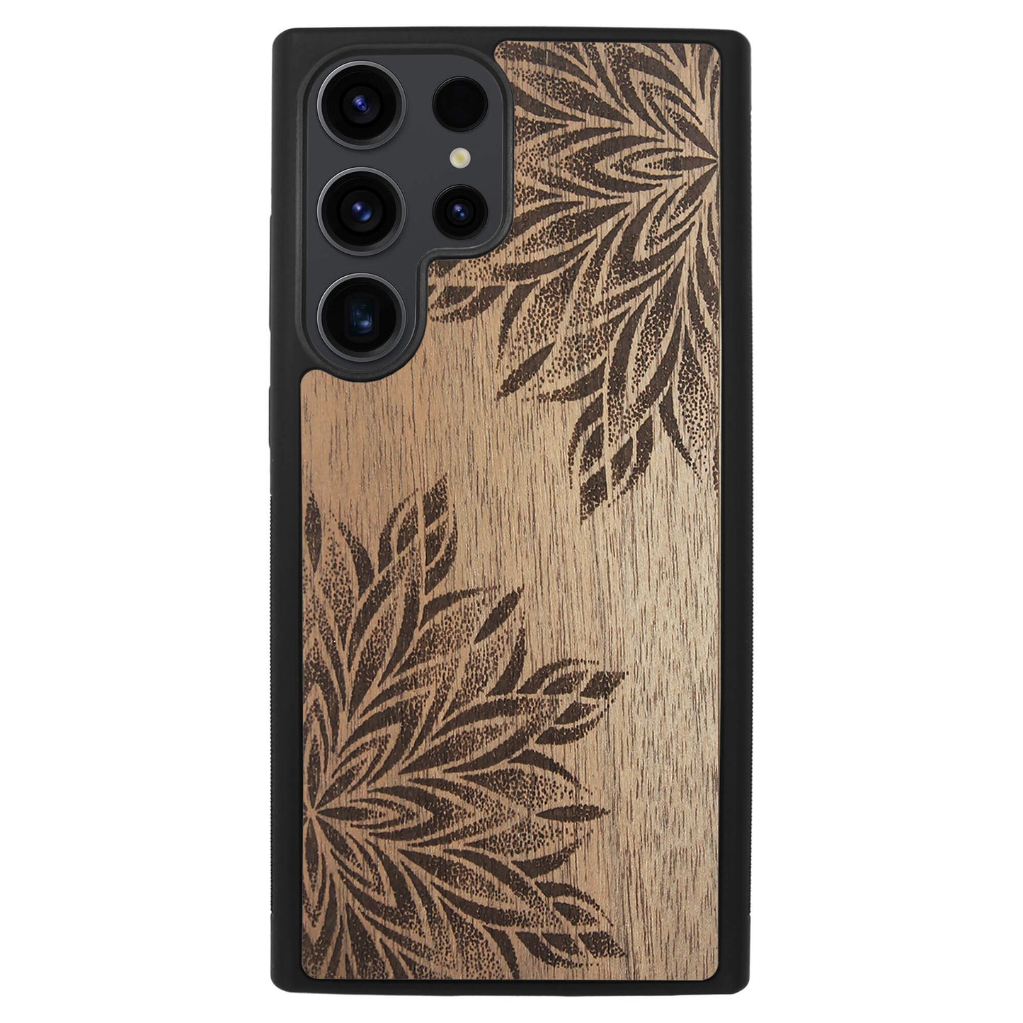 Wooden Case for Samsung Galaxy S23 Ultra Mandala