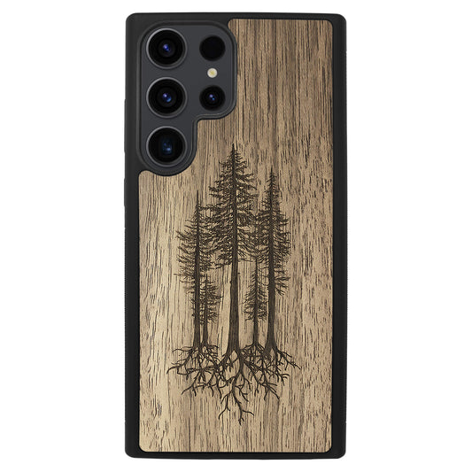 Wooden Case for Samsung Galaxy S23 Ultra Pines