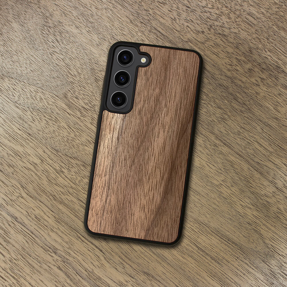 American walnut Galaxy S9 Plus Case