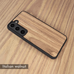 Italian walnut Wood Galaxy Case