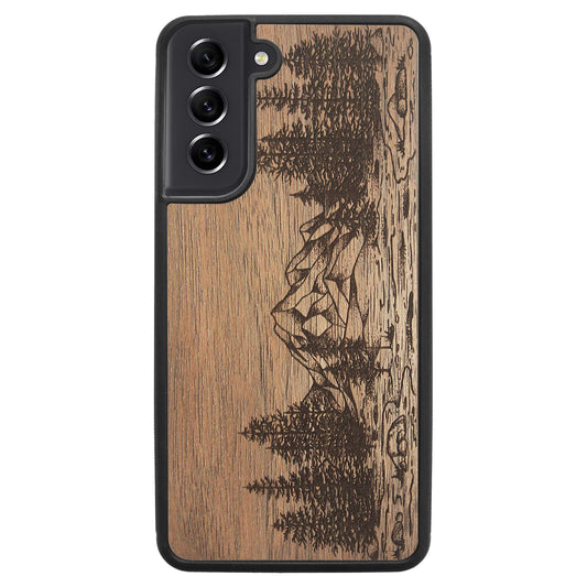 Wooden Case for Samsung Galaxy S21 FE Nature