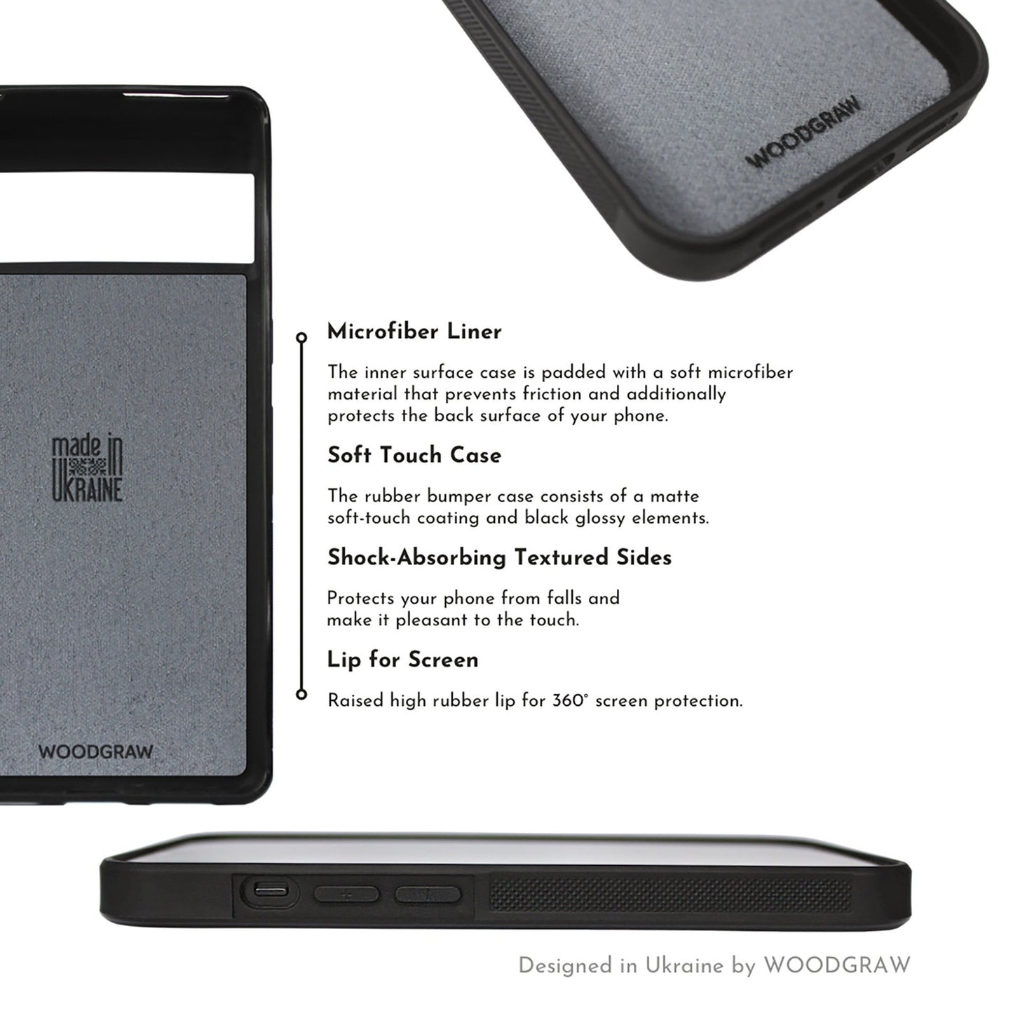 Oxford Design Wood Pixel Case