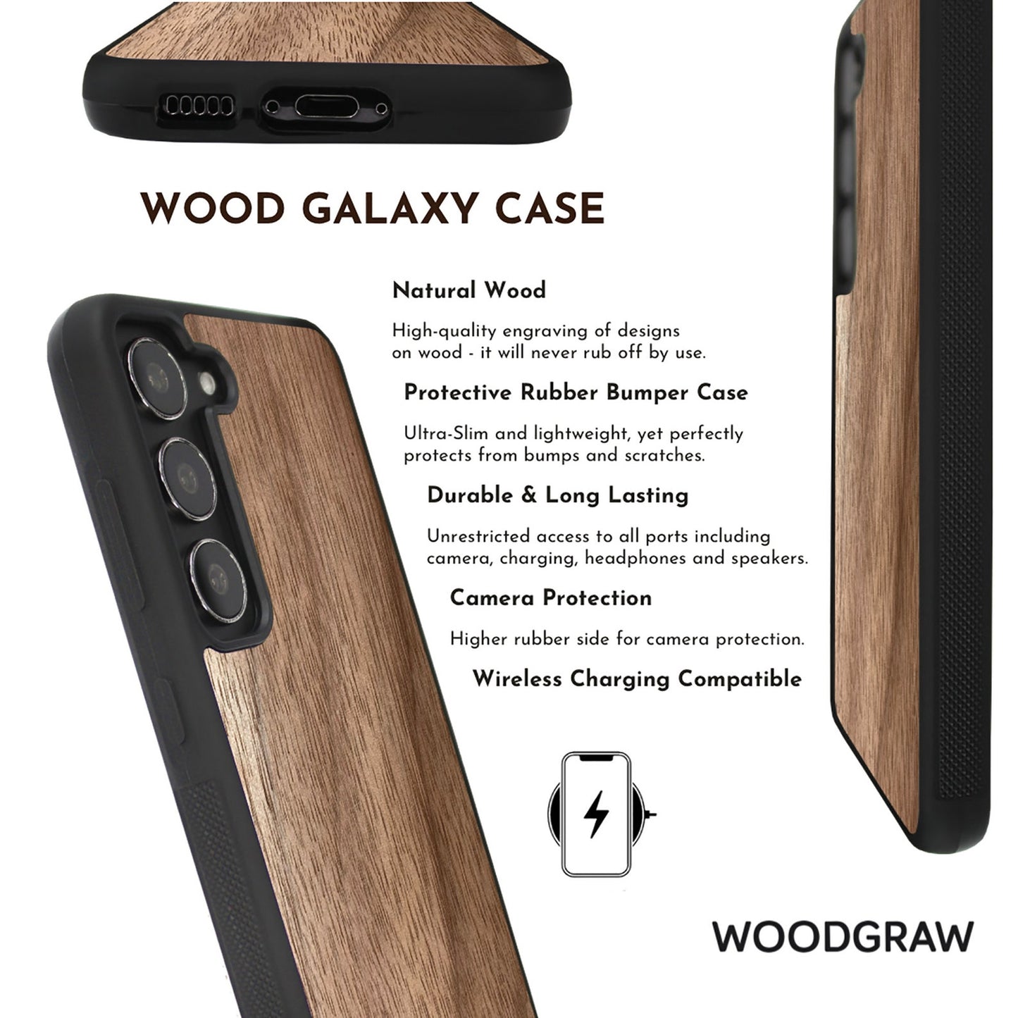 Oxford Design Wood Galaxy Case