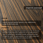 Imperial rosewood Pixel Case