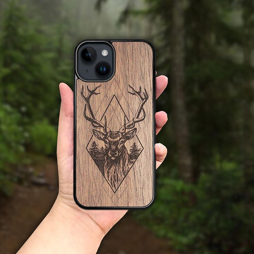 Wood iPhone Case 5/5S Deer