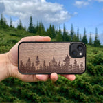 Wood iPhone 14 Pro Case Forest