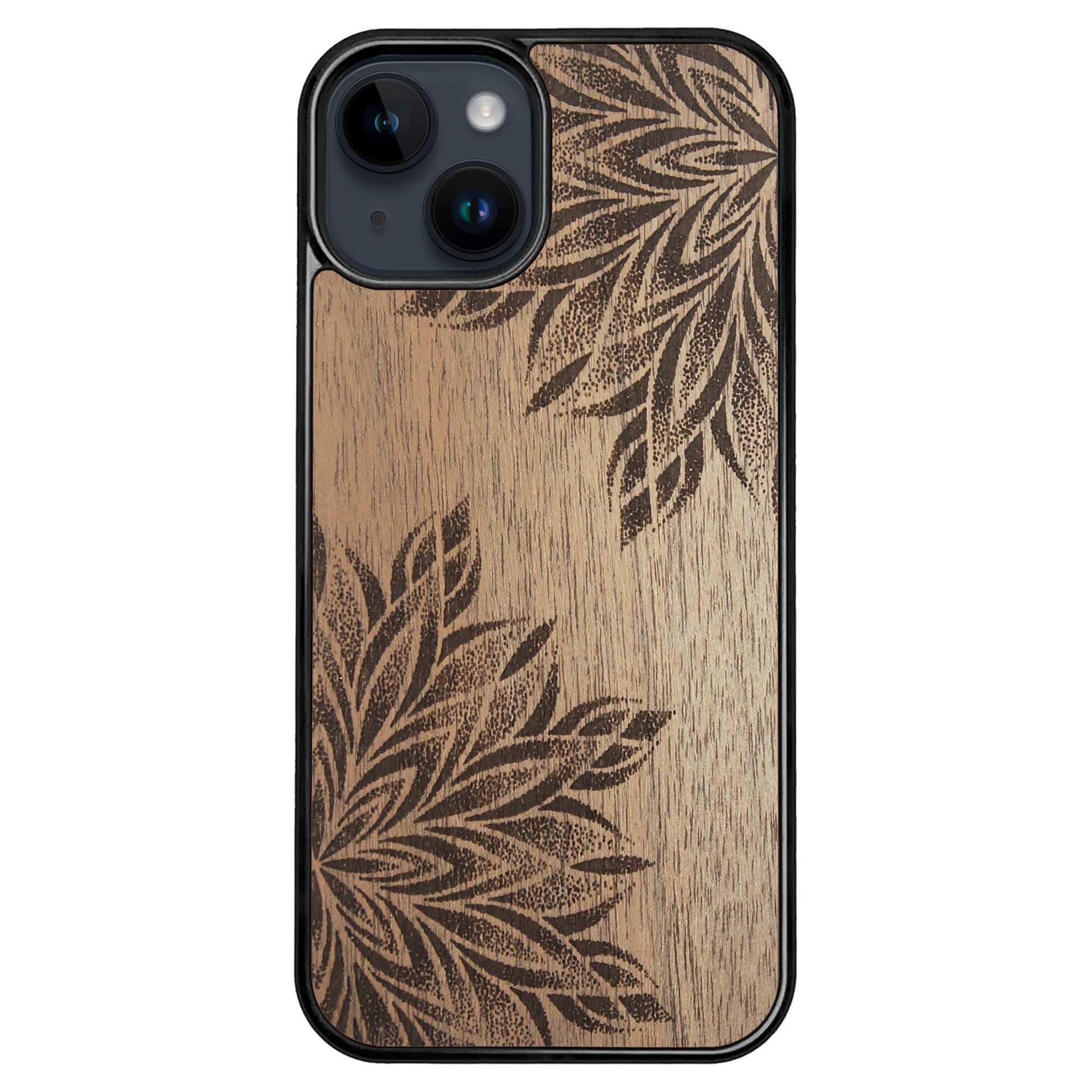 Wooden Case for iPhone 14 Mandala