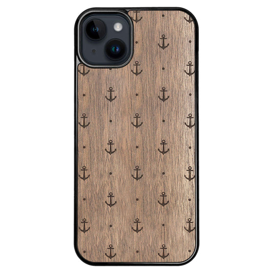 Wooden Case for iPhone 14 Plus Anchor